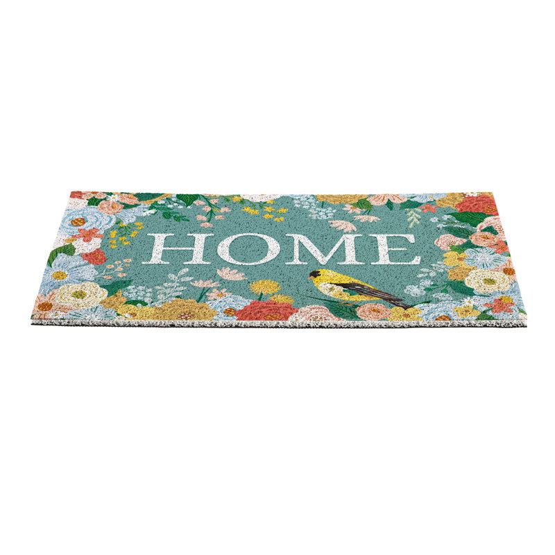 Tapis de trappeur en PVC What She Shed 28 po x 16 po