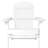 Wood Chair, White, Foldable, For Enjoying Outdoors With A Natural Appeal-1000076455