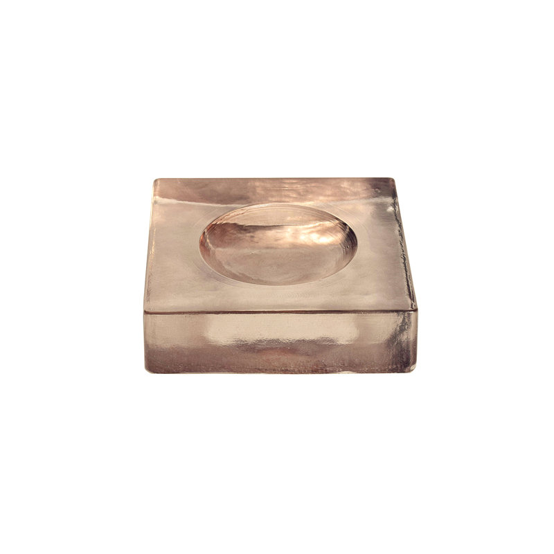 Miro Glass Catchall Muted Sage, Brown