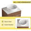 Meuble-lavabo simple 47,26 po avec comptoir en céramique