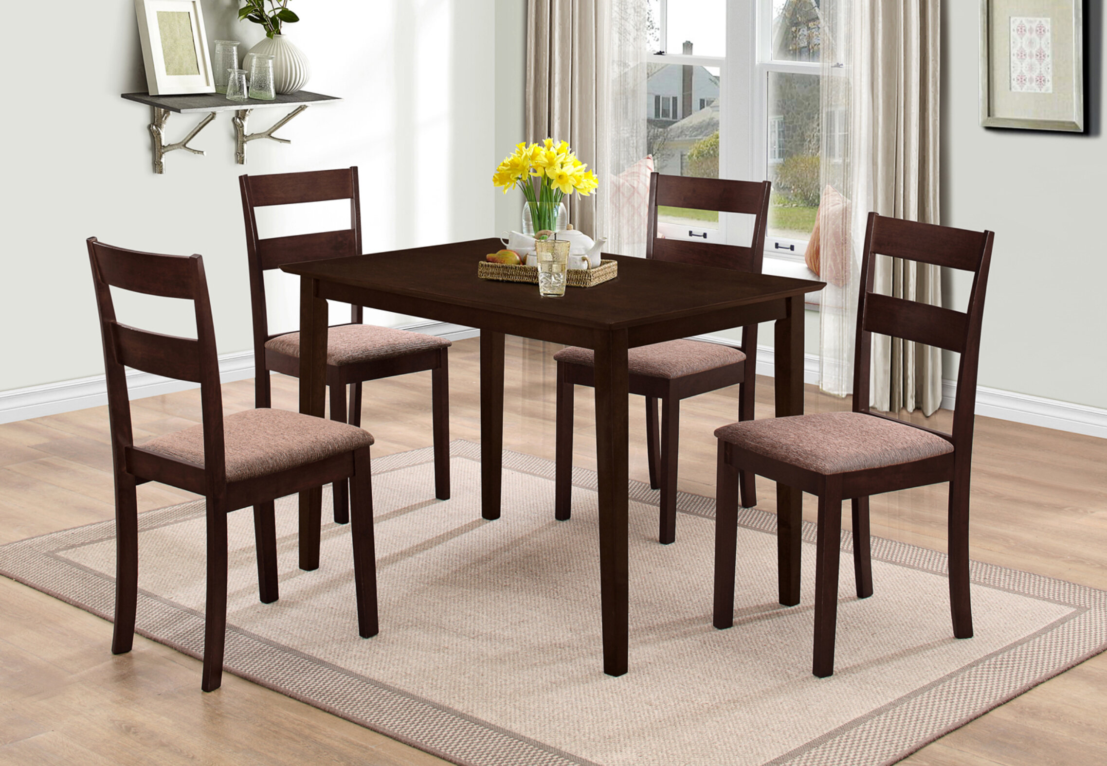 Winston Porter Mcclurg 5 - Piece Dining Set | Wayfair