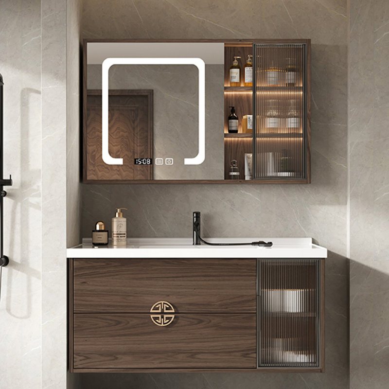 Chinese style bathroom cabinet