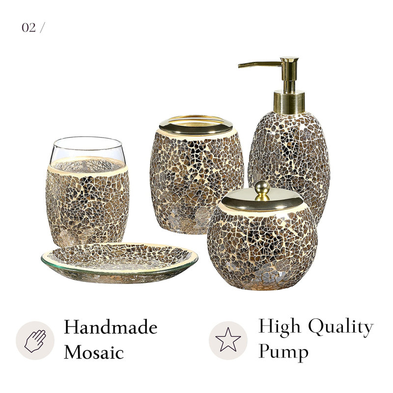Bhawna Bathroom Accessory Set