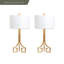Ensemble de lampes de table 27,5 "Danina