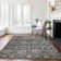 Premium Machine Washable Alliah AMF94 Gray Rug
