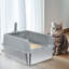 Merity Stainless Steel Cat Litter Box