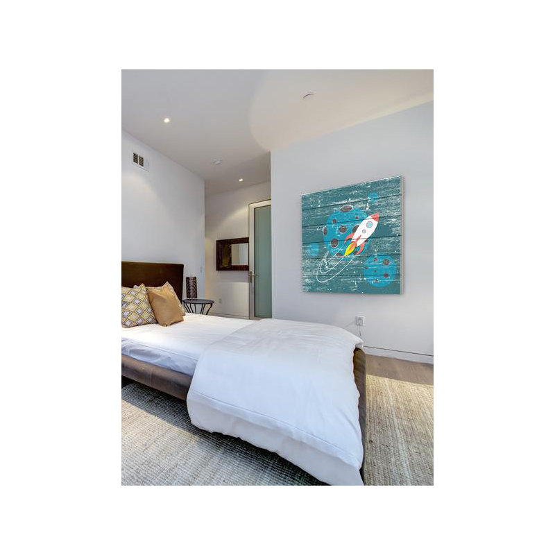 No Frame Print on Wood, 61cm H x 61cm W