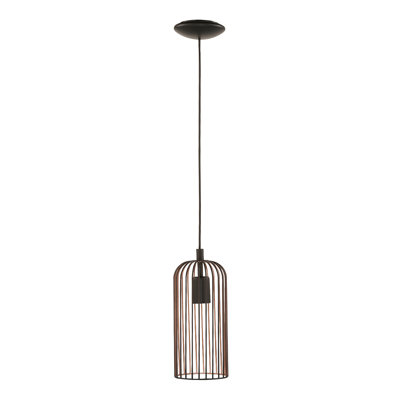 Boddie 1 - Light Black Cylinder Pendant