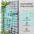 Galvanized Planter Box with Trellis, 43"x16"x70" Grey Wood Effect-759246959-765746446