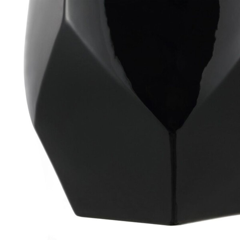 Tabouret de jardin Pryce, Noir