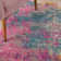 Abbate Abstract Pink/Blue/Orange/Ivory Area Rug