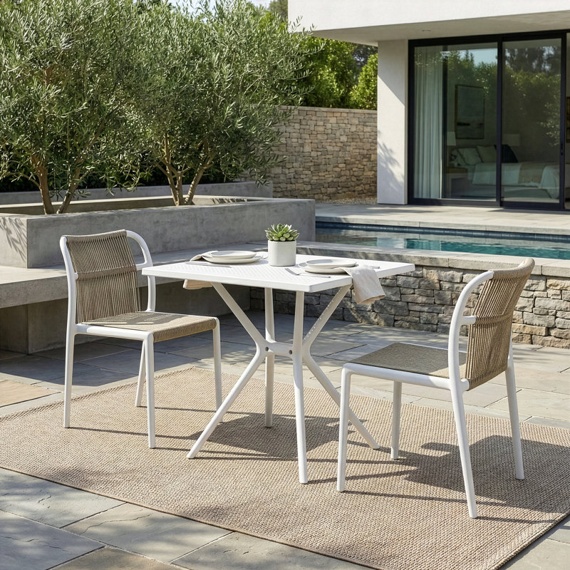 Ensemble de 2 sièges Belden Basma, Beige