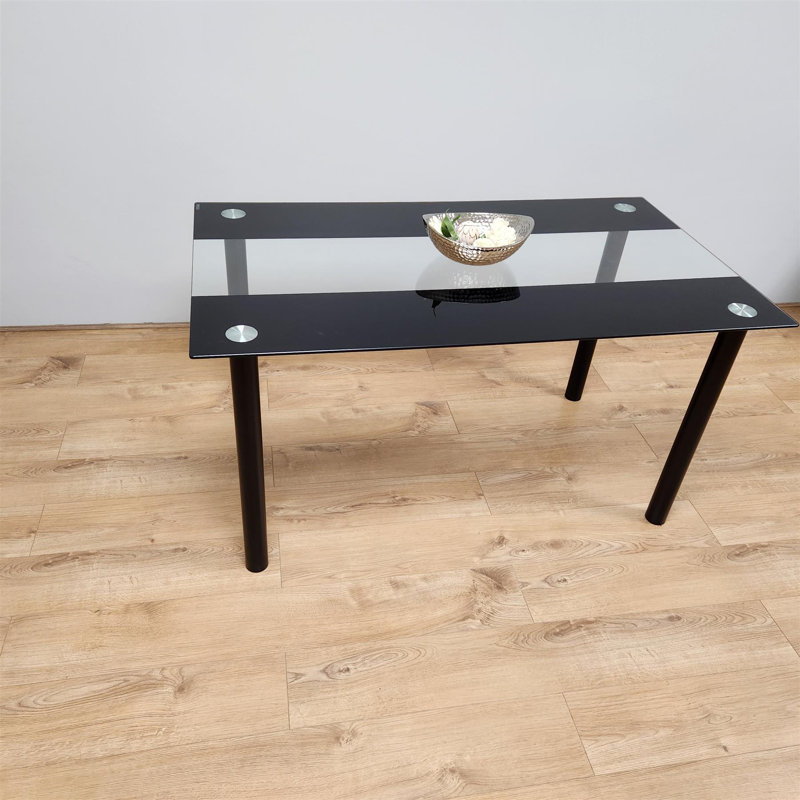 Glass Top Dining Table