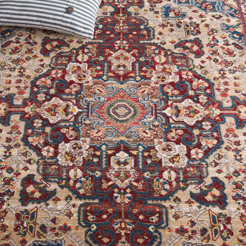 Tapis performance oriental Kurtz, Square 6'7"
