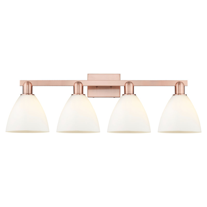Luminaire de meuble-lavabo 4 lumières Arcadia - Herve, Cuivre antique