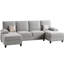 Canapé modulaire rembourré 3 pièces 3 pièces-1913552162