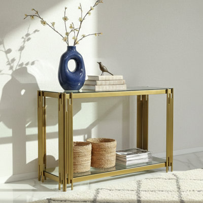 Console en verre Karol