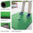 Golf Hitting Mat - 5x3-Foot Artificial Turf Training Mat with 3 Rubber Tees and 6 Teeing Positions - Outdoor or Indoor Golf Simulator by Wakeman