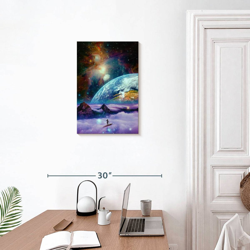 Kelan A Way Out Of Earth, 24" H x 16" W