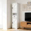 Armoire de rangement avec 2 portes de grange et 1 tiroir-2081224208