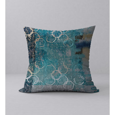 Housse de coussin décorative carrée warm beats