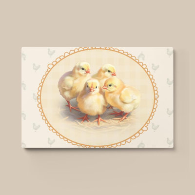 «Baby Chicks» par CAD Designs - Impression sur toile