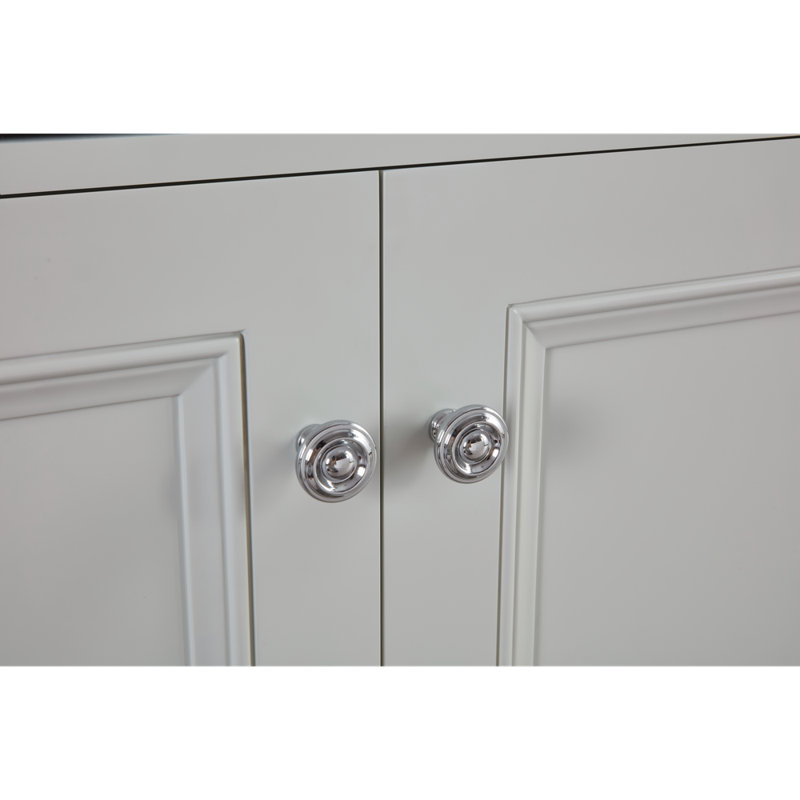 72" Solid Wood Sink Vanity  With 1' Artificial Stone Top, Silver Strand