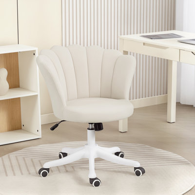 Chaise de bureau, chaise de bureau pivotante à hauteur réglable, dossier