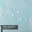 Rideau de douche abstrait bleu clair à 12 crochets-1995869778