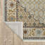Tapis bleu pâle / doré Edner-968212605