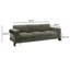 Canapé en chenille recyclé vert olive Elyn