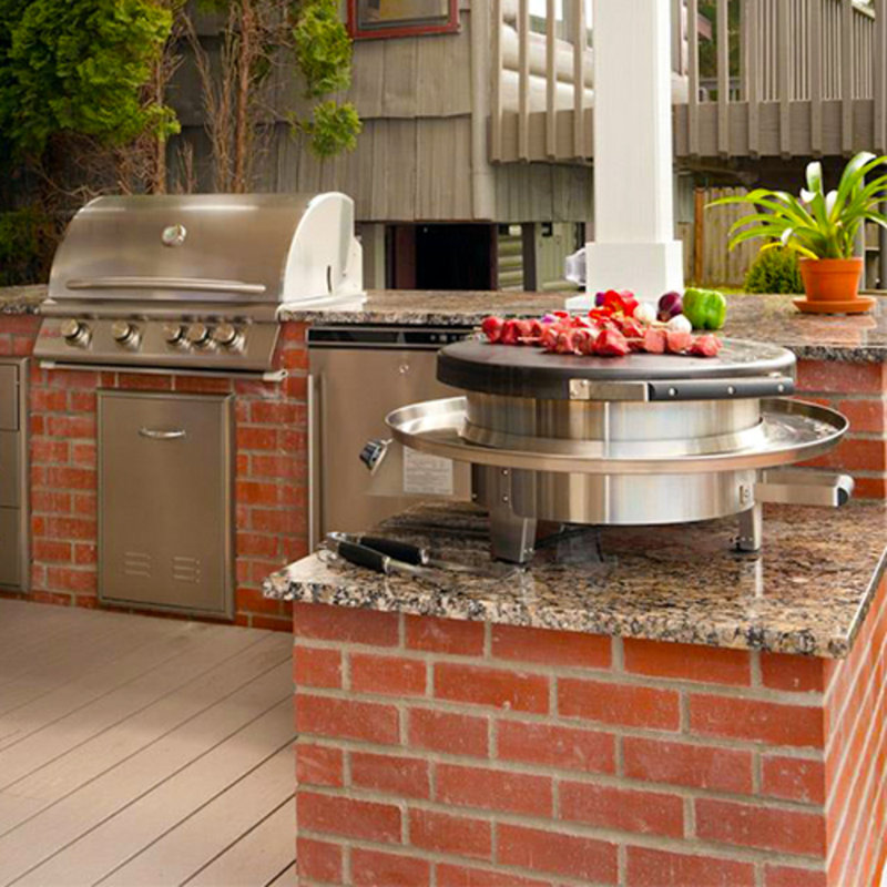 Professional Tabletop with Seasoned Cooksurface LP Gas - Fully Assembled