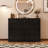Extendable Vanity Table With 9 Drawers