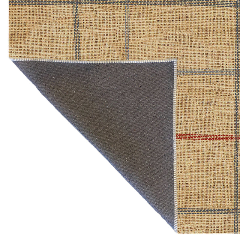 Tapis intérieur / extérieur en polypropylène tissé à la machine Narcissa, Rectangle 3 pi 4 po x 6 pi 7 po