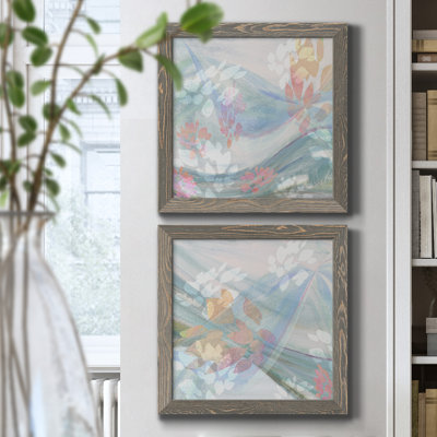 «Spring Is in the Air I», ensemble de 2 peintures