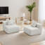 Canapé modulaire en chenille Boneless-1816312585