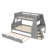 Fjolla Twin over Full 3 Drawer Standard Bunk Bed with Built-in-Desk by Harriet Bee-403169559