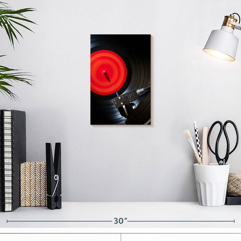 Abarca Playing Vinyl, 12" H x 8" W