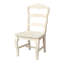  Chaise d'appoint en bois massif Icadarco