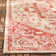 Glass Hooked Red/Cream Indoor/Outdoor Rug