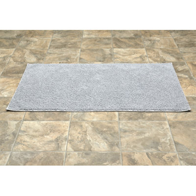 Roanoke Cotton Bath Rug with Non-Slip Backing