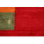 Tapis indien rouge fait à la main Gabbeh 6 x 8