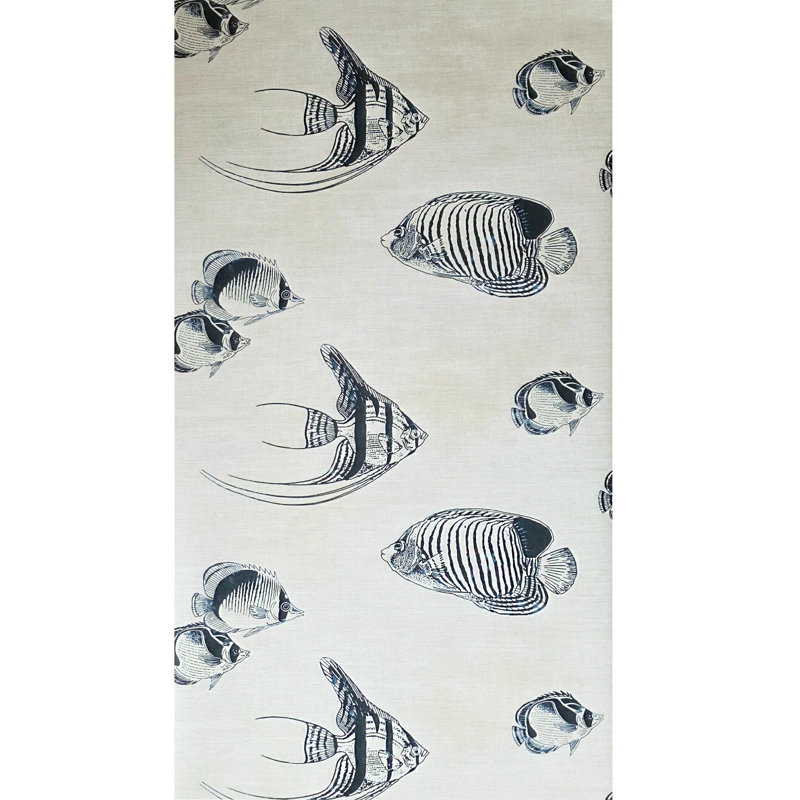 Papier peint nautique bleu marine marine