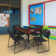 Kee Mobile Square Breakroom Table and Chair Set