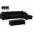 Naomi 110" Wide Velvet Reversible Sofa & Chaise-256053032