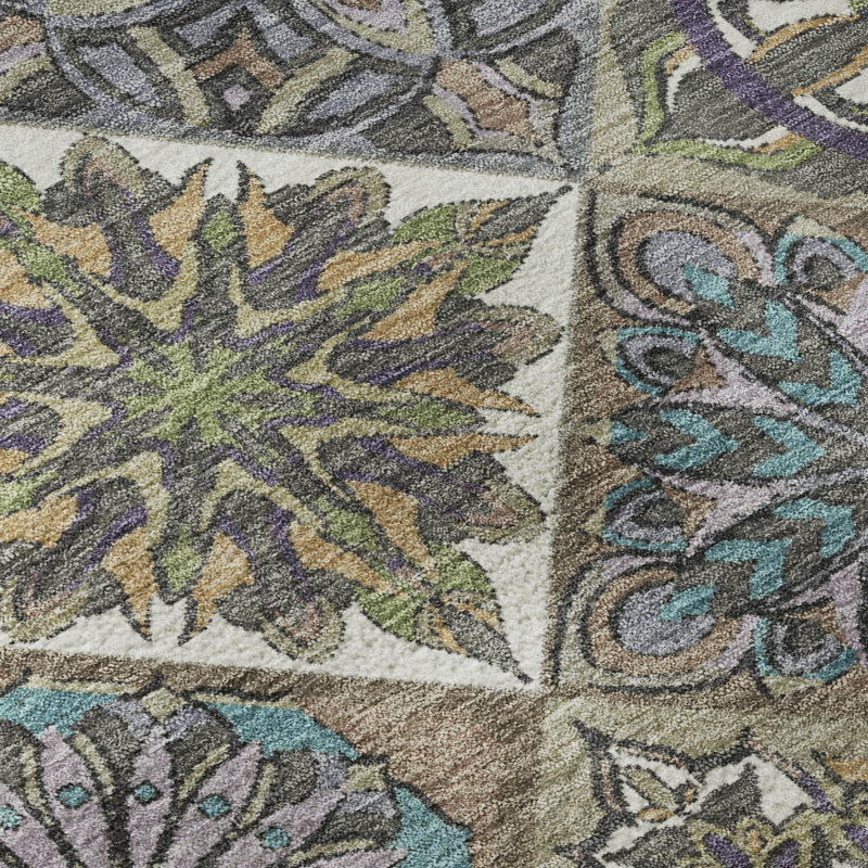 Tapis de qualité supérieure lavable à la machine Mayfield AMF2256, Taupe, 8 pi x 10 pi