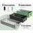 Raised Garden Bed, Outdoor Planter Garden Boxes Large Metal Planter Box-38972935-38972932