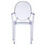 Chaise avec accoudoirs Louis Ghost-32489273