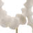 Dimetra Set of 2 PREVISE Statuary in White, Iron and Crystal 15 and 18" Resin Decorative Objects