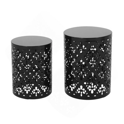 Metal S/2 End Table